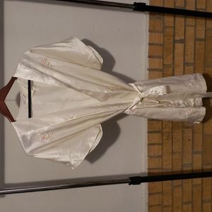 Womens satin robe
